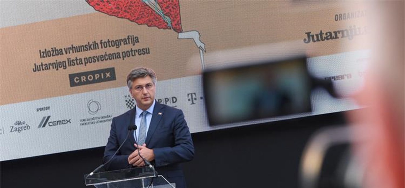 Plenković: Temeljni cilj konstrukcijske obnove je podizanje protupotresne zaštite grada